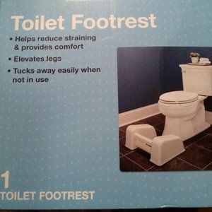 NEW--Store Brand Toilet Footrest